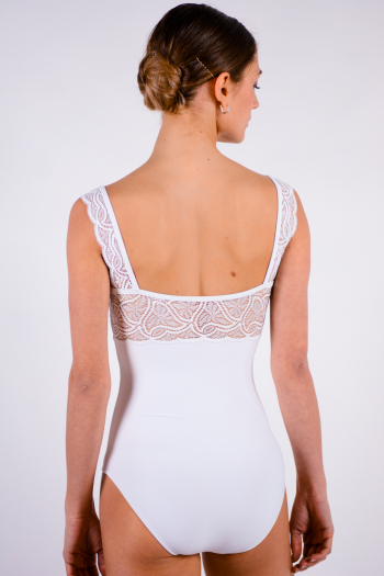 Leotard Wear Moi Erine Limited Edition white