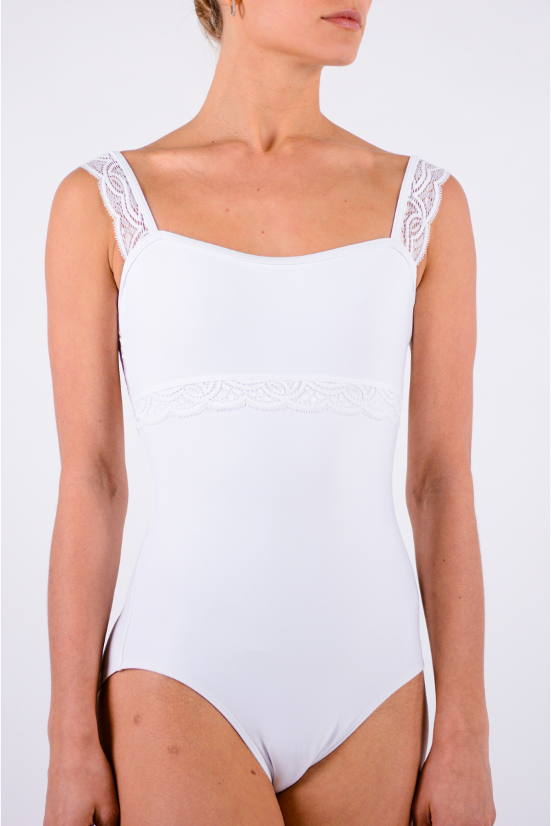 Justaucorps Wear Moi Erine white femme