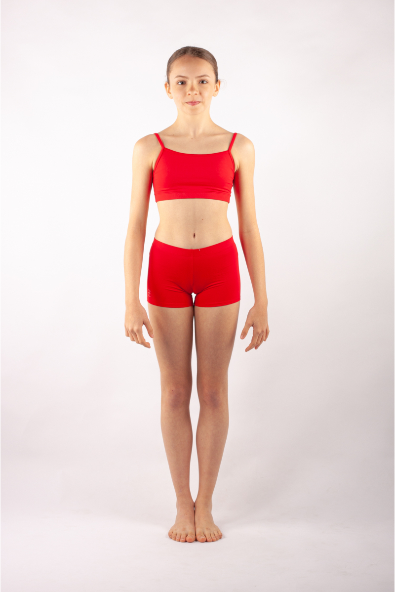 Wear Moi Ikita microfiber child red bra