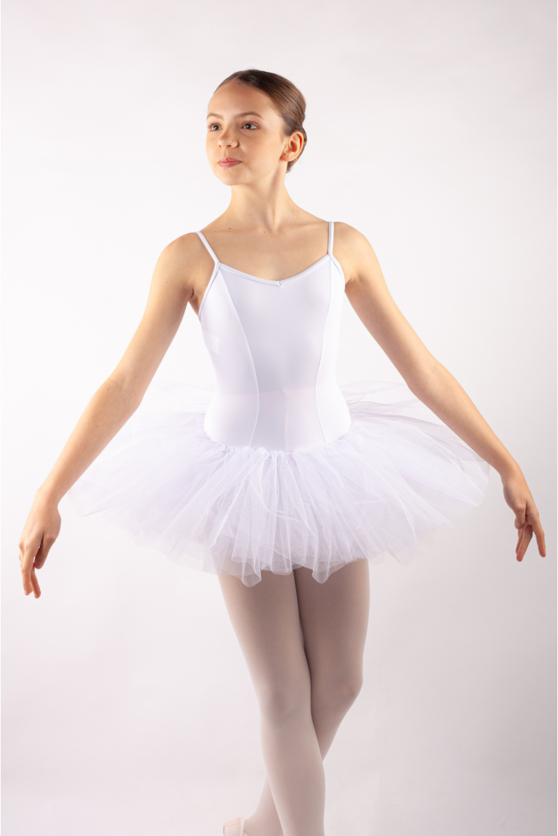 Tutu plateau int gral enfant Repetto DE545 blanc Mademoiselle danse