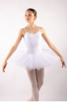 Tutu plateau intégral enfant Repetto DE545 blanc