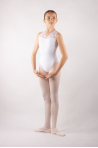 Leotard Ballet Rosa Emmeline white for child