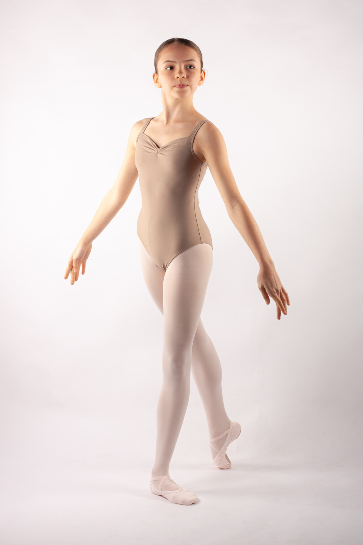 Dance Ballet Wear Moi Justaucorps Tunique pèche 10-11 ans