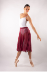 Long skirt Wear Moi Elara burgundy