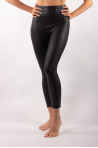 Leggings noir en simili cuir Bloch