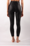 Leggings noir en simili cuir Bloch