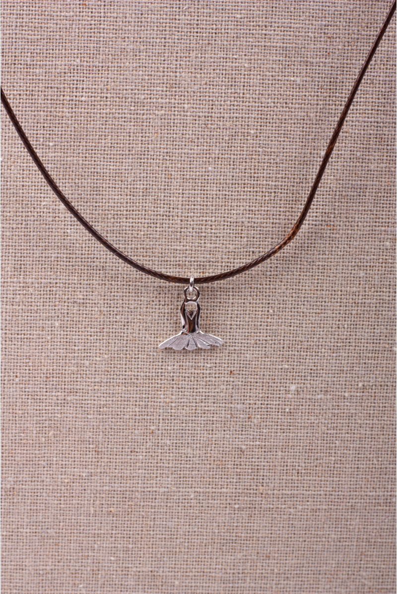 Collier cordon pendentif tutu