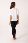 Tee-shirt loose manches courtes Repetto S0622SL blanc