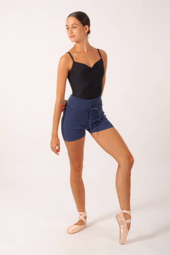 Grishko Katherine blue wool shorts