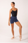 Short en laine Grishko Katherine bleu