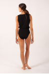 Temps Danse Giselle wrap leotard black