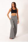 Pantalon large Repetto S0572A gris chiné