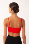 Wear Moi Ikita microfiber red bra