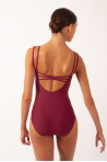 Leotard Wear Moi Mauve burgundy