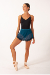 Ballet embroidered underskirt Rosa Ivy Blue ink