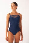 Wear Moi Jasmin thin straps leotard