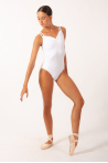 Leotard Wear Moi Mauve white