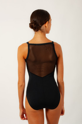 Repetto D0652 black wrap leotard