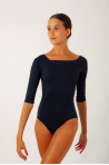 Leotard 3/4 sleeves Repetto D0731N night blue