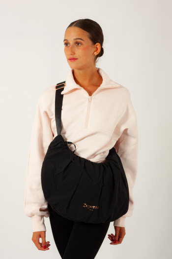 Sac besace Repetto noir