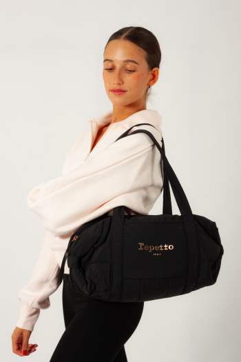 Repetto black nylon duffel bag