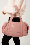 Repetto pink nylon duffel bag