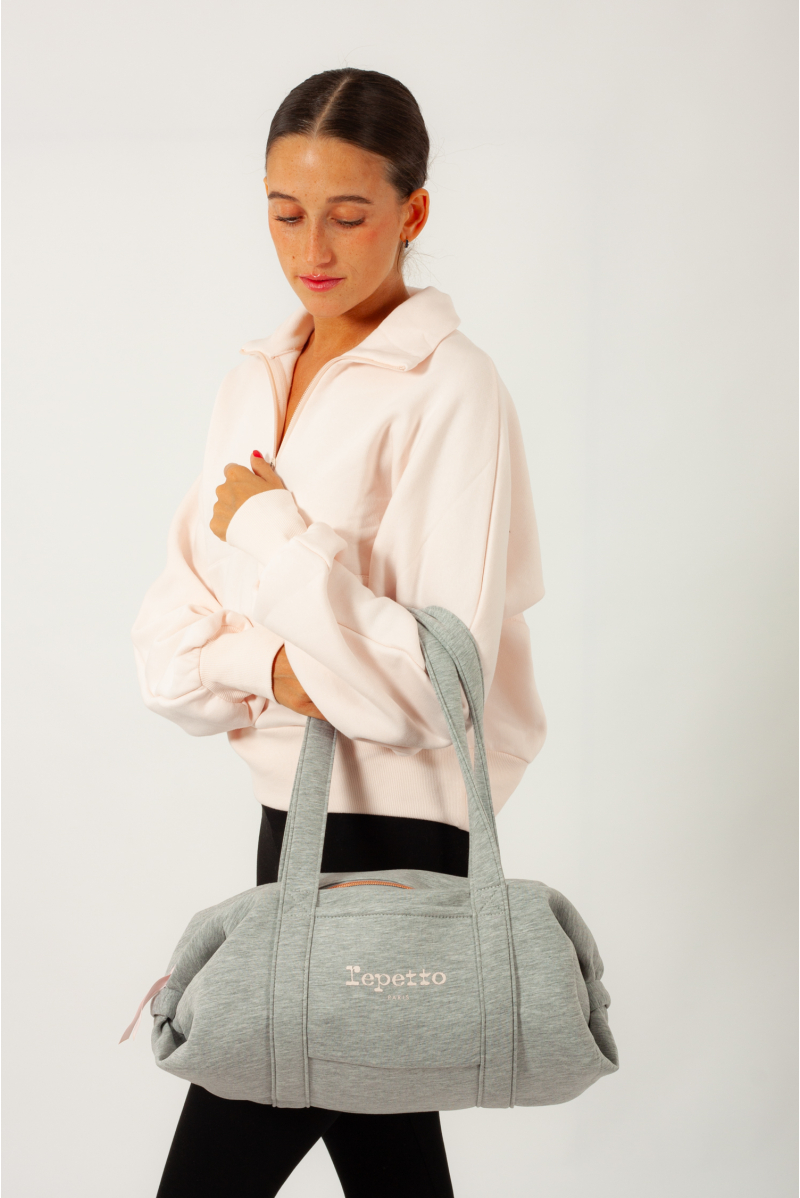 Sac Repetto polochon gris chiné