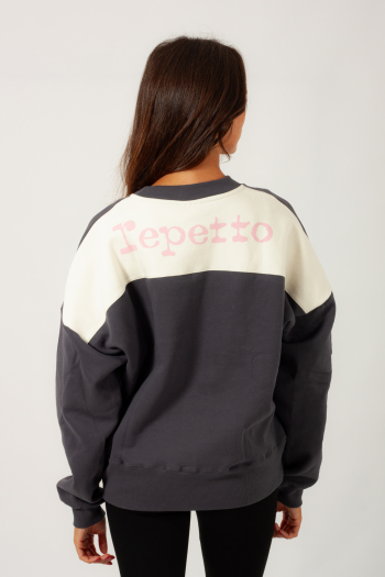 Sweat col rond Repetto S0619 anthracite
