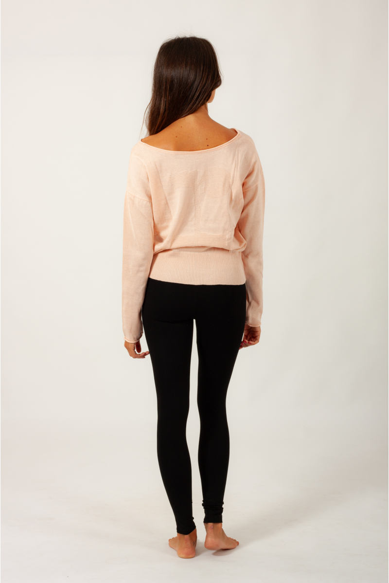 Repetto D0673 rose pétale knit sweater