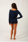 Repetto D0673 midnight blue knit sweater