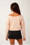 Pull tricot Repetto D0673 rose pétale