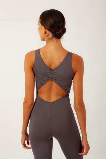 Academic backless Temps Danse Adda brownish-grey