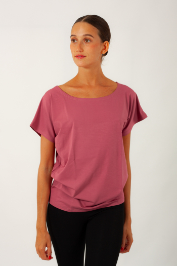 T-shirt Temps Danse Ava short sleeves pink