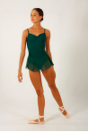 Wear Moi Ballerine forest green tunic