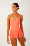 Wear Moi Ballerine coral tunic