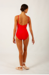 Wear Moi Abbie red leotard