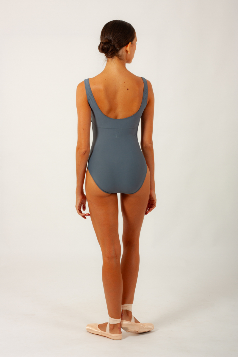 Wear Moi Galate dark grey leotard