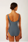 Wear Moi Galate dark grey leotard