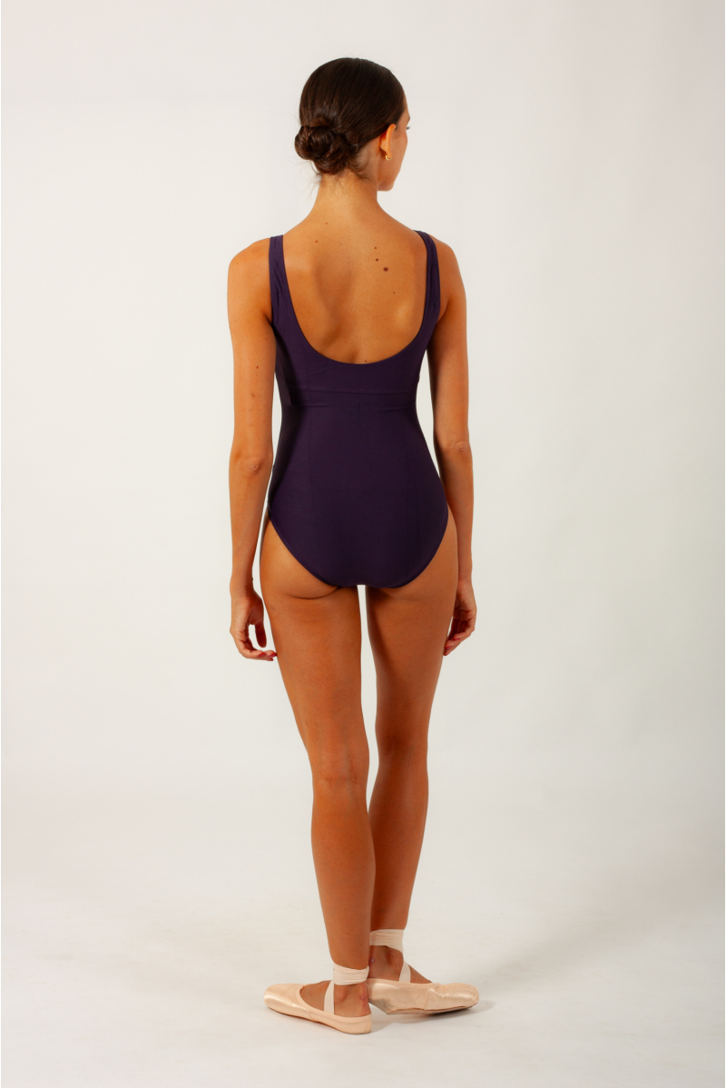 Wear Moi Galate prune leotard