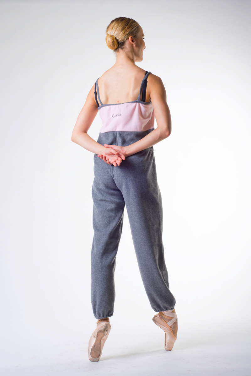 Sansha Gaby grey/pink camisole unitar