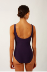 Wear Moi Galate prune leotard