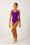 Wear Moi Faustine purple leotard