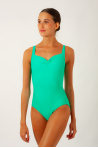 Wear Moi Faustine emerald leotard