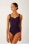 Wear Moi Faustine prune leotard