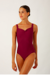 Wear Moi Faustine burgundy leotard