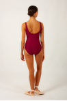 Wear Moi Galate burgundy leotard