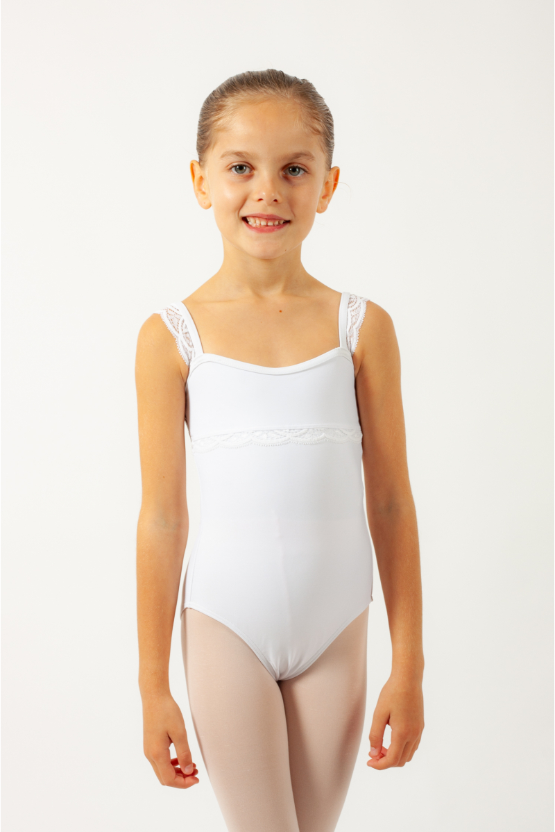 Leotard Wear Moi Erine Limited Edition white