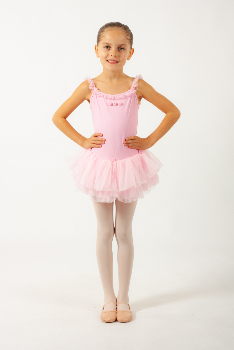 Tutu de danse enfant Wear Moi Praline rose clair - Mademoiselle Danse