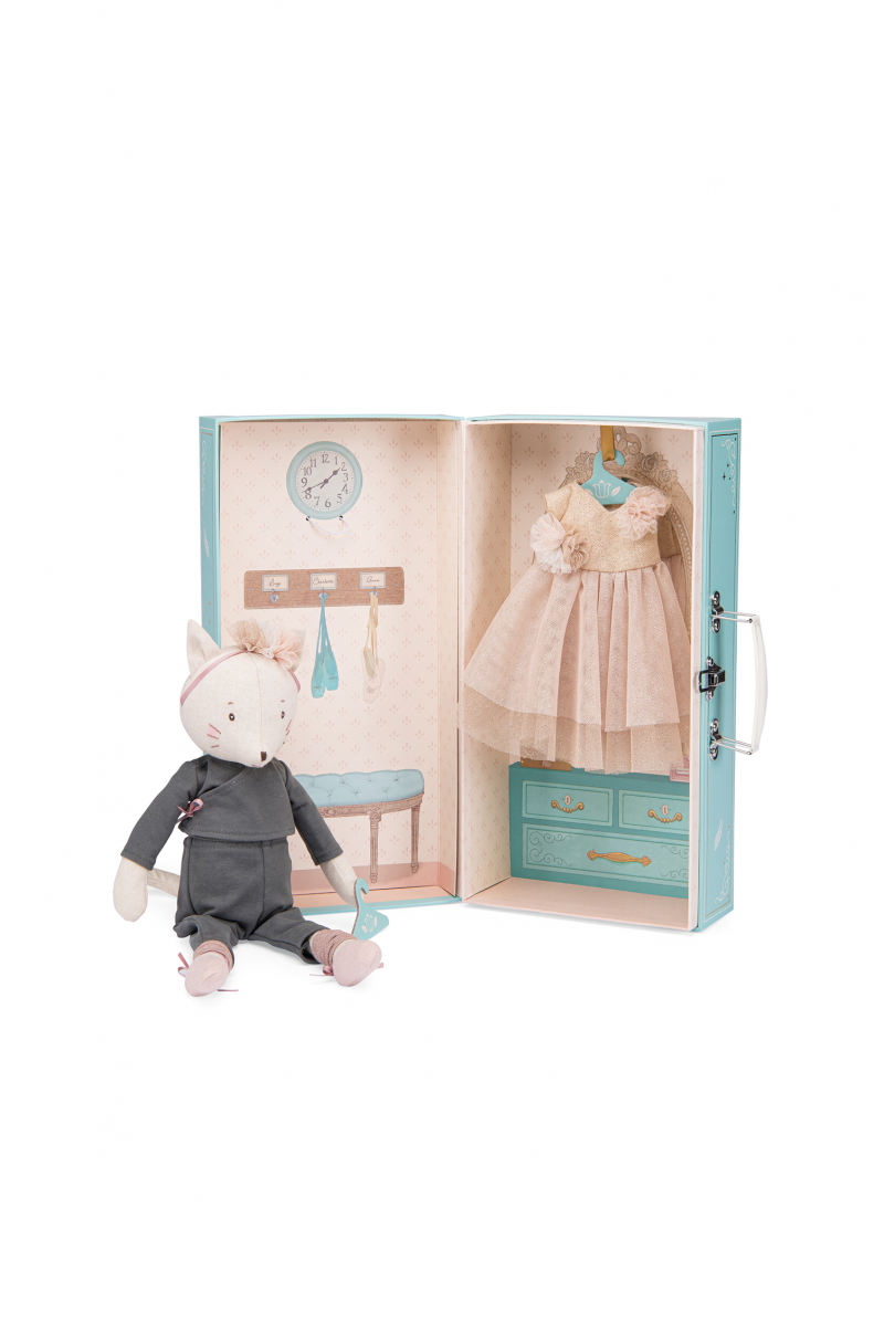 Valise La penderie de Celestine Moulin Roty Mademoiselle Danse