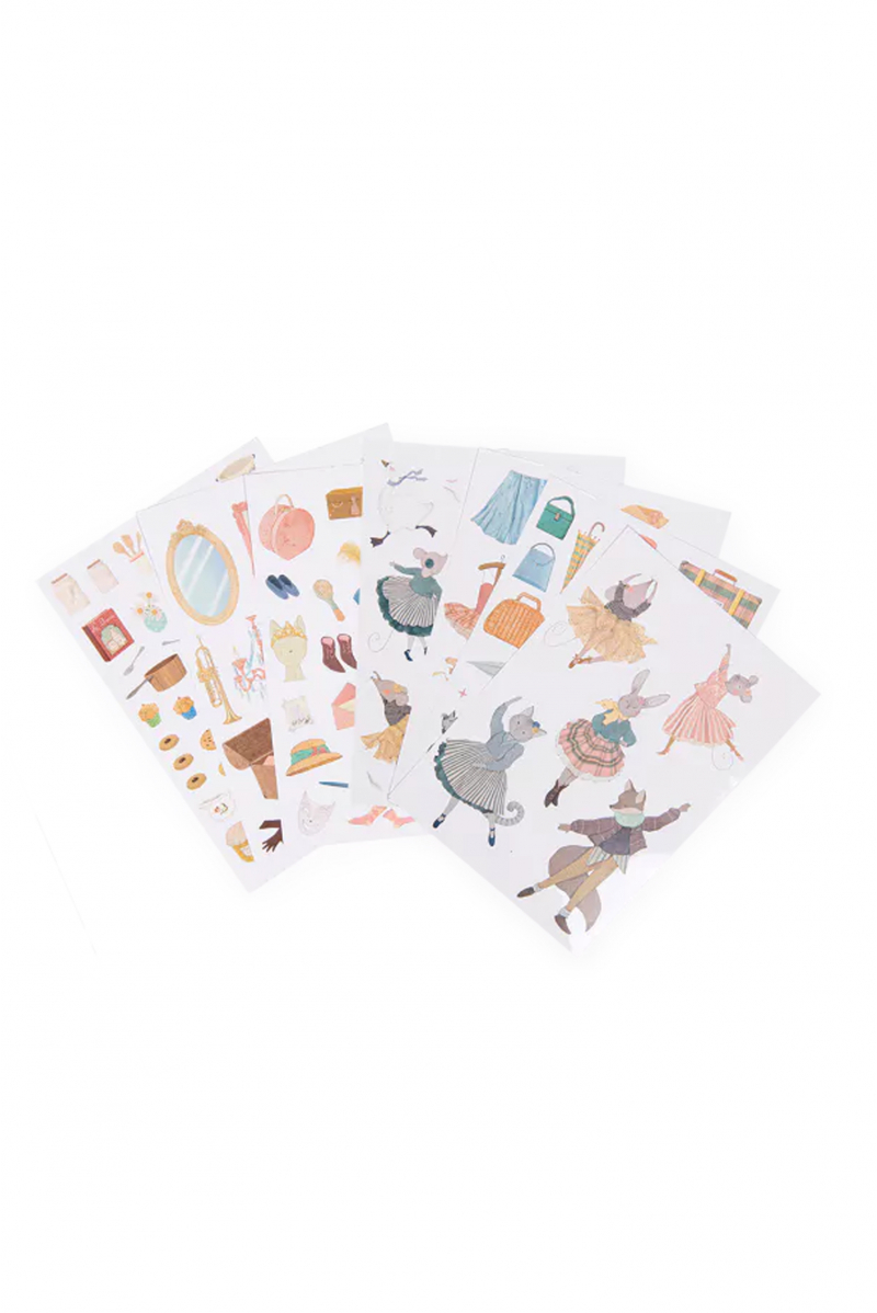 Cahier 170 stickers Moulin Roty